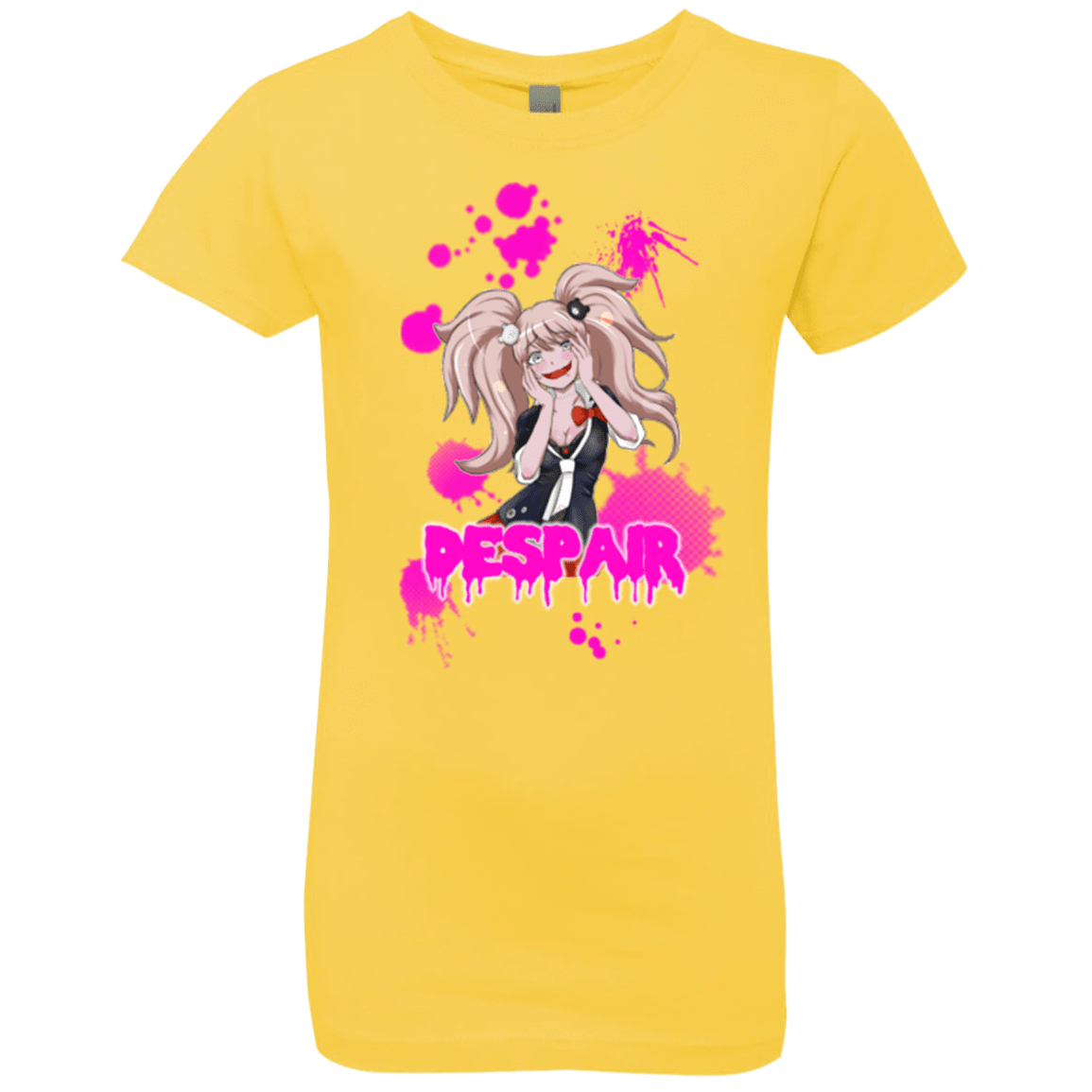 T-Shirts Vibrant Yellow / YXS Despair Girls Premium T-Shirt