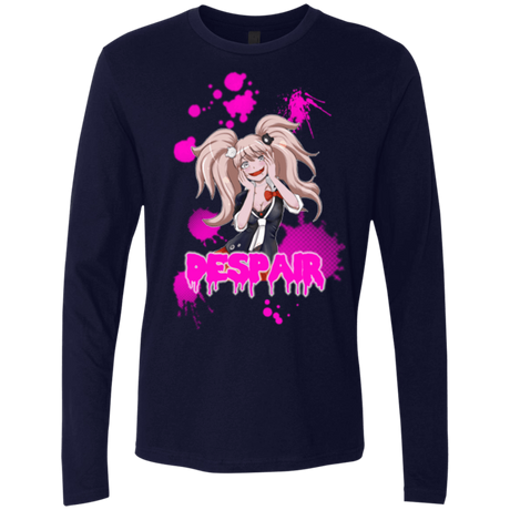 T-Shirts Midnight Navy / Small Despair Men's Premium Long Sleeve