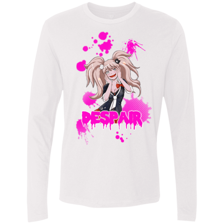 T-Shirts White / Small Despair Men's Premium Long Sleeve