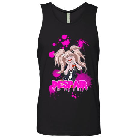 T-Shirts Black / Small Despair Men's Premium Tank Top