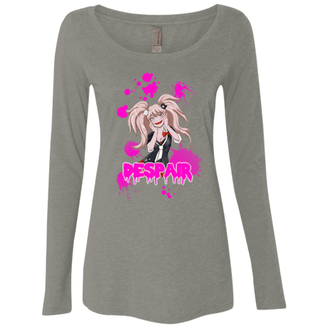 T-Shirts Venetian Grey / Small Despair Women's Triblend Long Sleeve Shirt