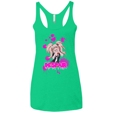 T-Shirts Envy / X-Small Despair Women's Triblend Racerback Tank