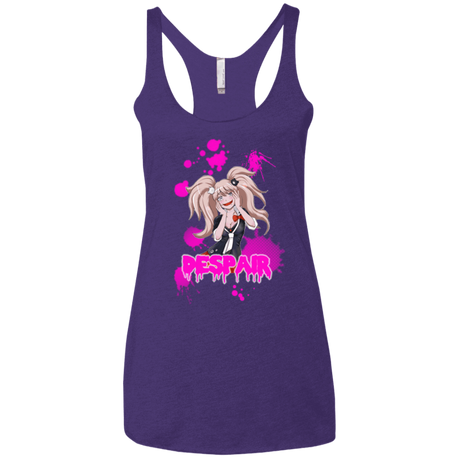 T-Shirts Purple / X-Small Despair Women's Triblend Racerback Tank