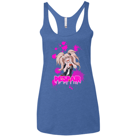 T-Shirts Vintage Royal / X-Small Despair Women's Triblend Racerback Tank