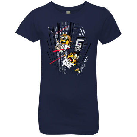 T-Shirts Midnight Navy / YXS Despicable Escape Girls Premium T-Shirt