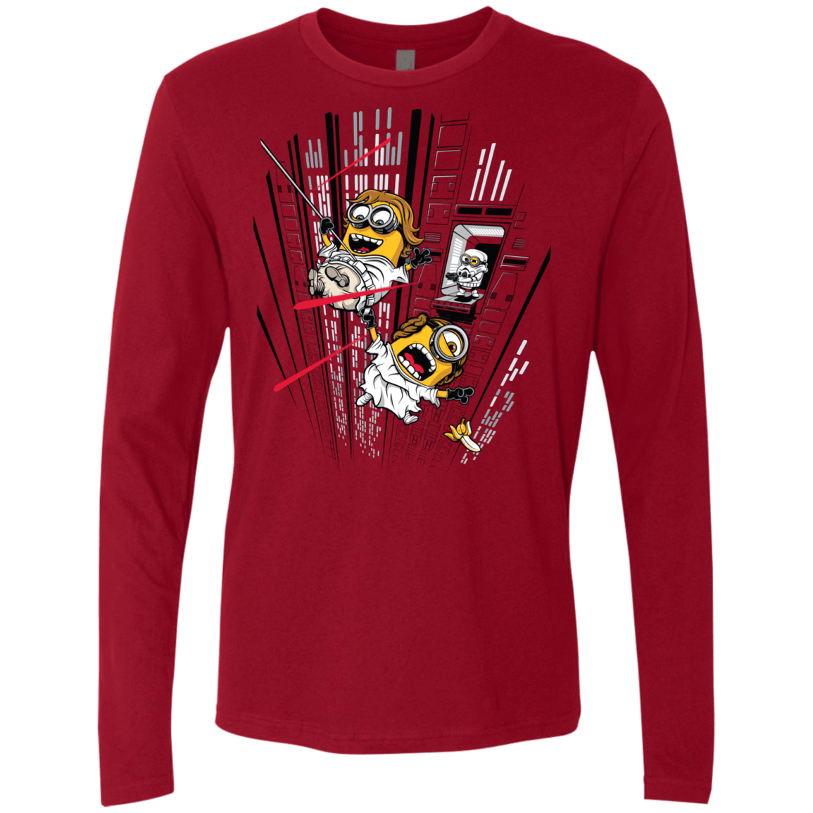 T-Shirts Cardinal / Small Despicable Escape Men's Premium Long Sleeve