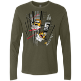 T-Shirts Military Green / Small Despicable Escape Men's Premium Long Sleeve