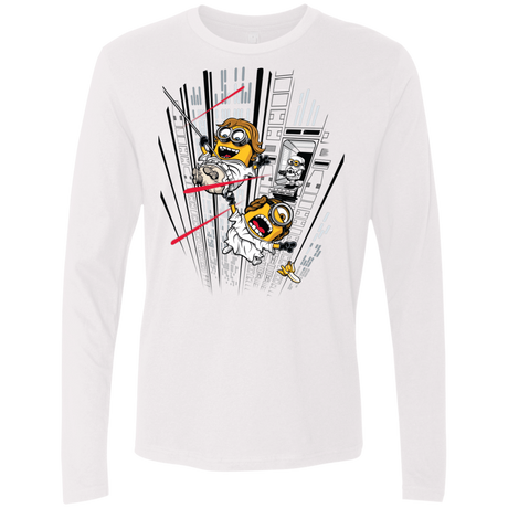 T-Shirts White / Small Despicable Escape Men's Premium Long Sleeve