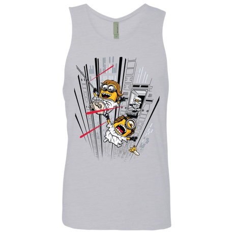 T-Shirts Heather Grey / Small Despicable Escape Men's Premium Tank Top