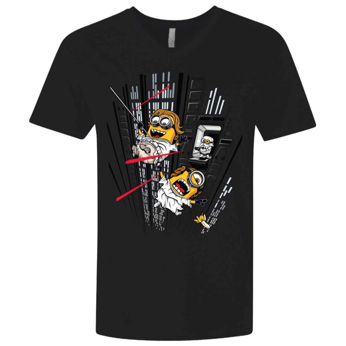 T-Shirts Black / X-Small Despicable Escape Men's Premium V-Neck