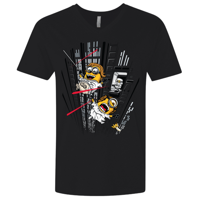 T-Shirts Black / X-Small Despicable Escape Men's Premium V-Neck