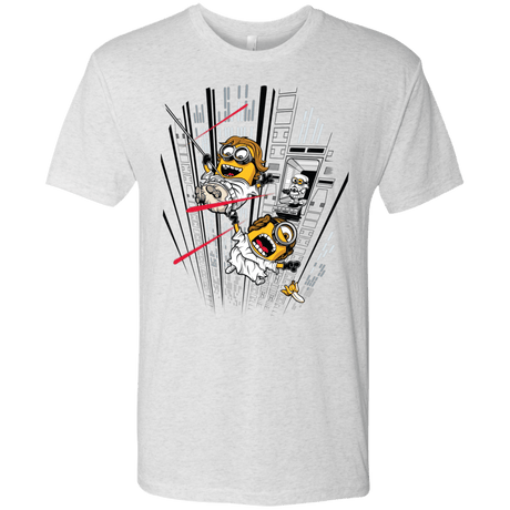 T-Shirts Heather White / Small Despicable Escape Men's Triblend T-Shirt