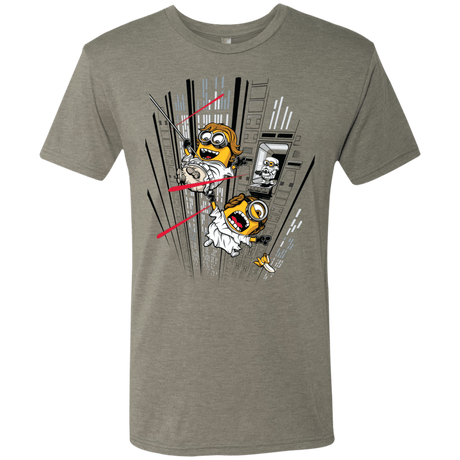 T-Shirts Venetian Grey / Small Despicable Escape Men's Triblend T-Shirt