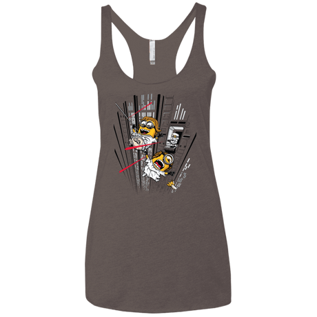 T-Shirts Macchiato / X-Small Despicable Escape Women's Triblend Racerback Tank