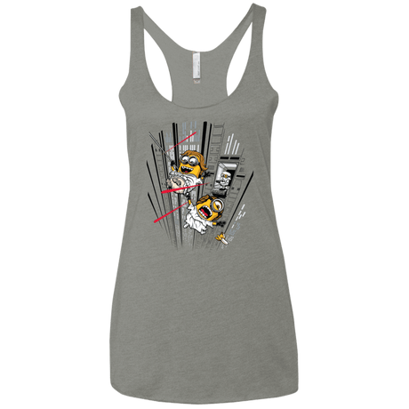 T-Shirts Venetian Grey / X-Small Despicable Escape Women's Triblend Racerback Tank