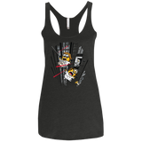 T-Shirts Vintage Black / X-Small Despicable Escape Women's Triblend Racerback Tank