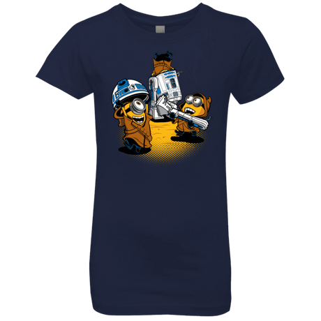 T-Shirts Midnight Navy / YXS Despicable Jawas Girls Premium T-Shirt