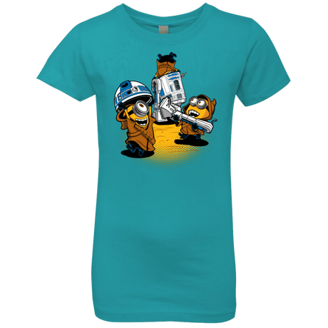 T-Shirts Tahiti Blue / YXS Despicable Jawas Girls Premium T-Shirt