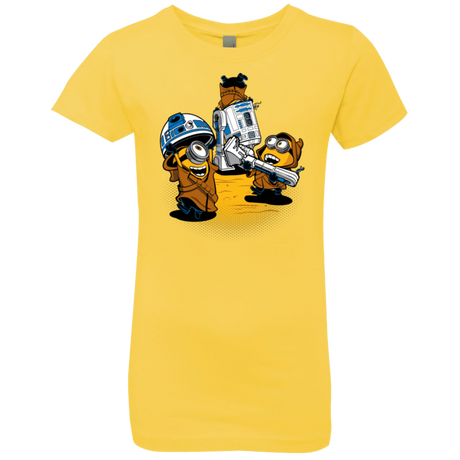 T-Shirts Vibrant Yellow / YXS Despicable Jawas Girls Premium T-Shirt