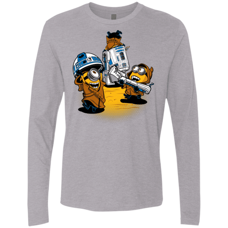 T-Shirts Heather Grey / Small Despicable Jawas Men's Premium Long Sleeve