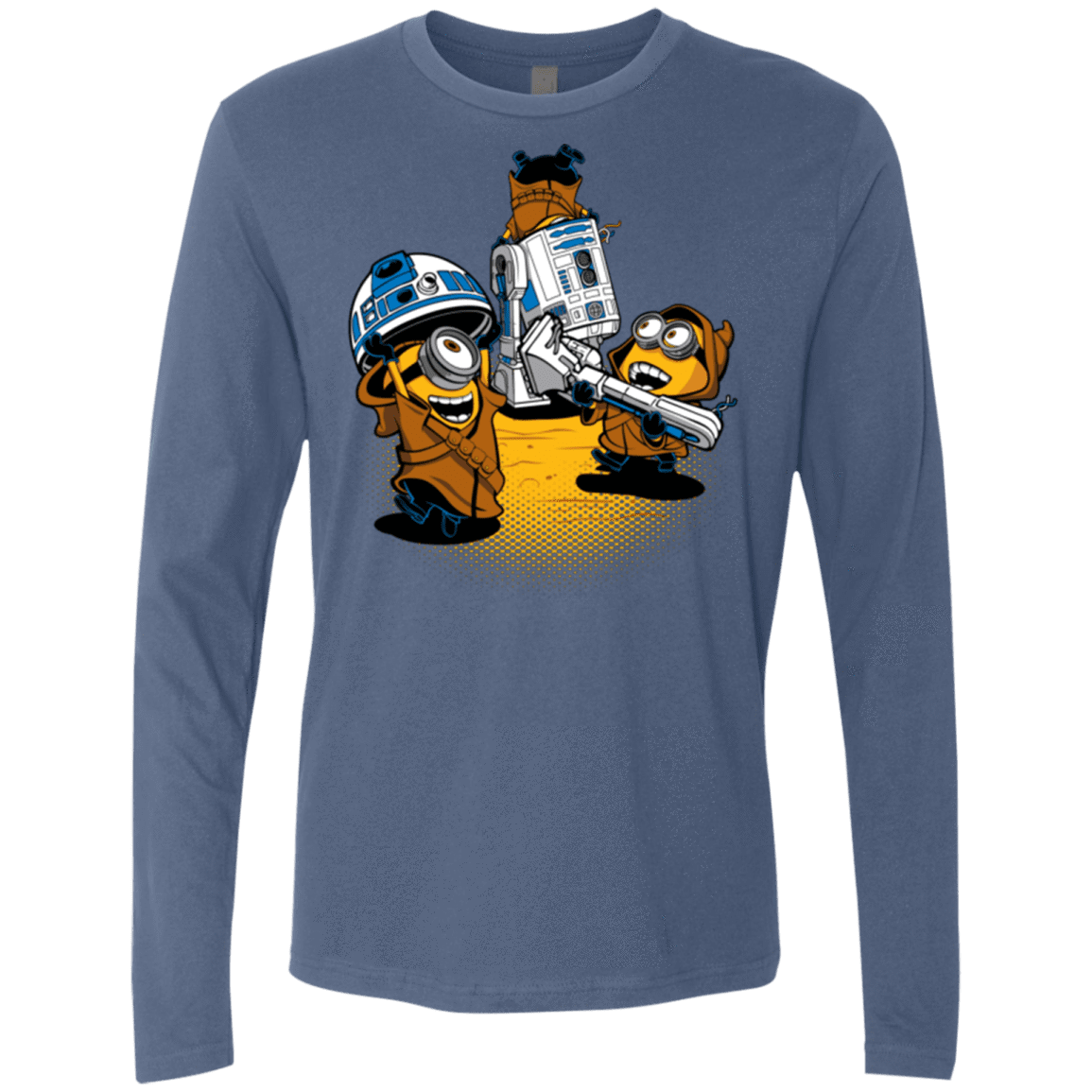 T-Shirts Indigo / Small Despicable Jawas Men's Premium Long Sleeve