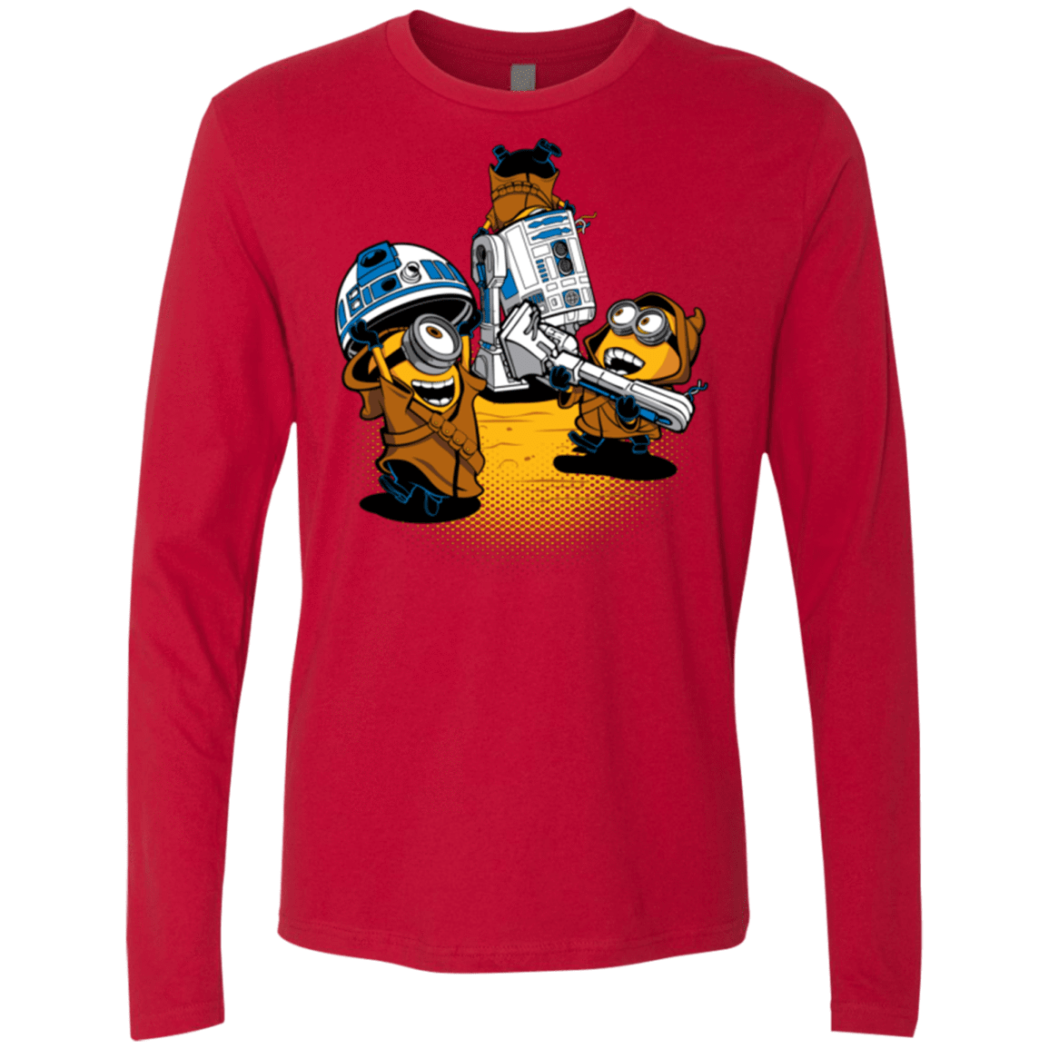 T-Shirts Red / Small Despicable Jawas Men's Premium Long Sleeve