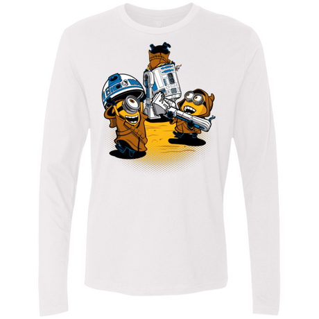 T-Shirts White / Small Despicable Jawas Men's Premium Long Sleeve