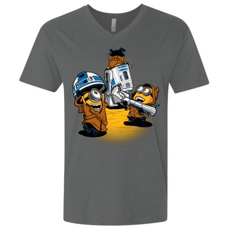 T-Shirts Heavy Metal / X-Small Despicable Jawas Men's Premium V-Neck