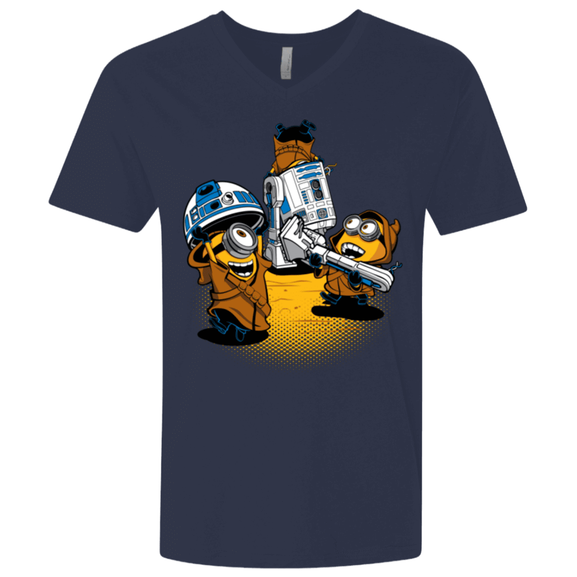 T-Shirts Midnight Navy / X-Small Despicable Jawas Men's Premium V-Neck