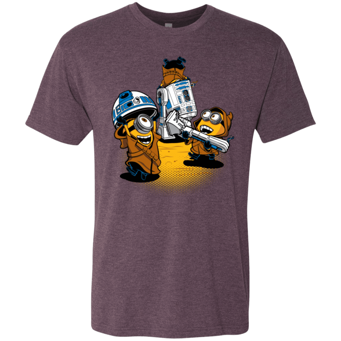T-Shirts Vintage Purple / Small Despicable Jawas Men's Triblend T-Shirt