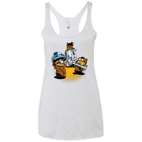 T-Shirts Heather White / X-Small Despicable Jawas Women's Triblend Racerback Tank