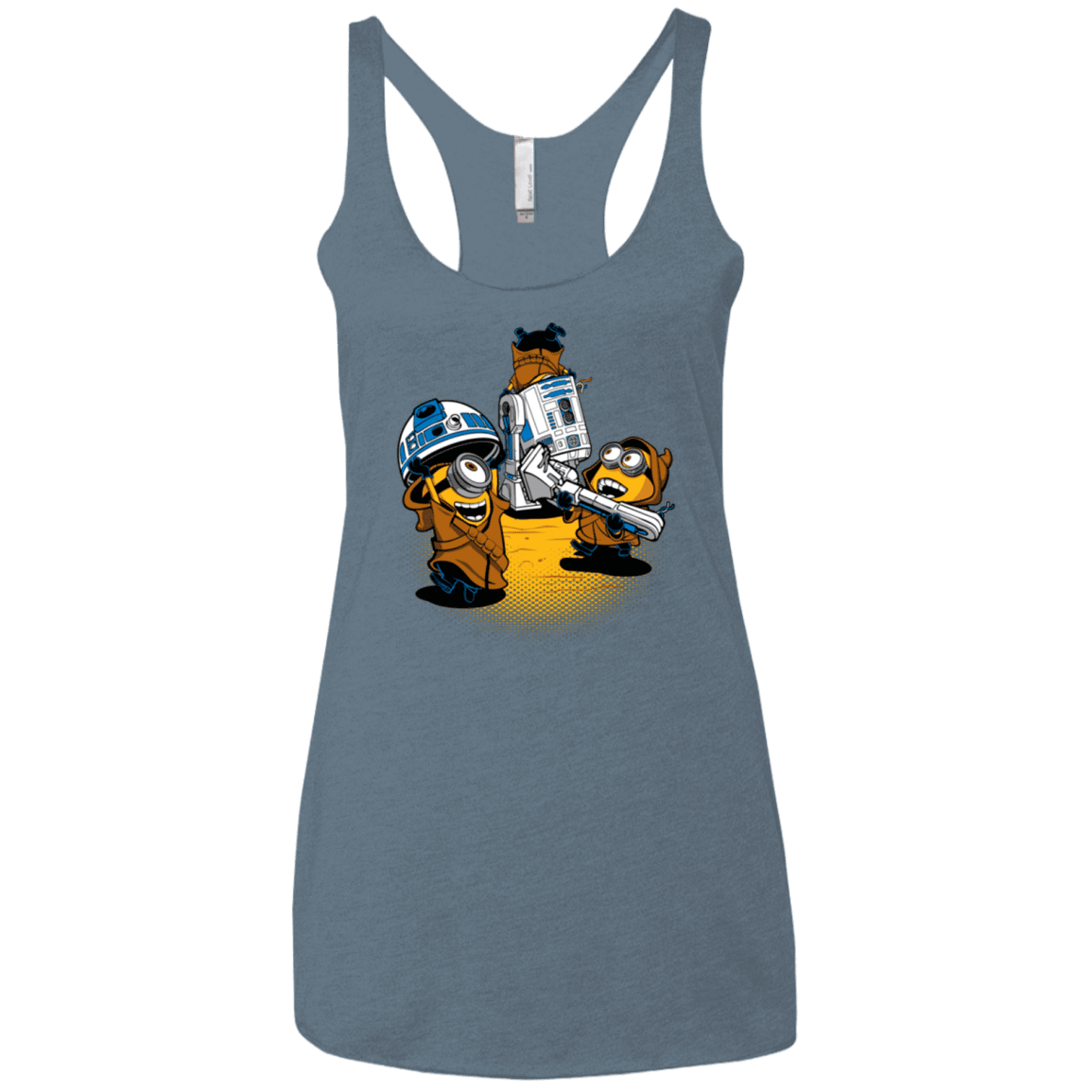 T-Shirts Indigo / X-Small Despicable Jawas Women's Triblend Racerback Tank