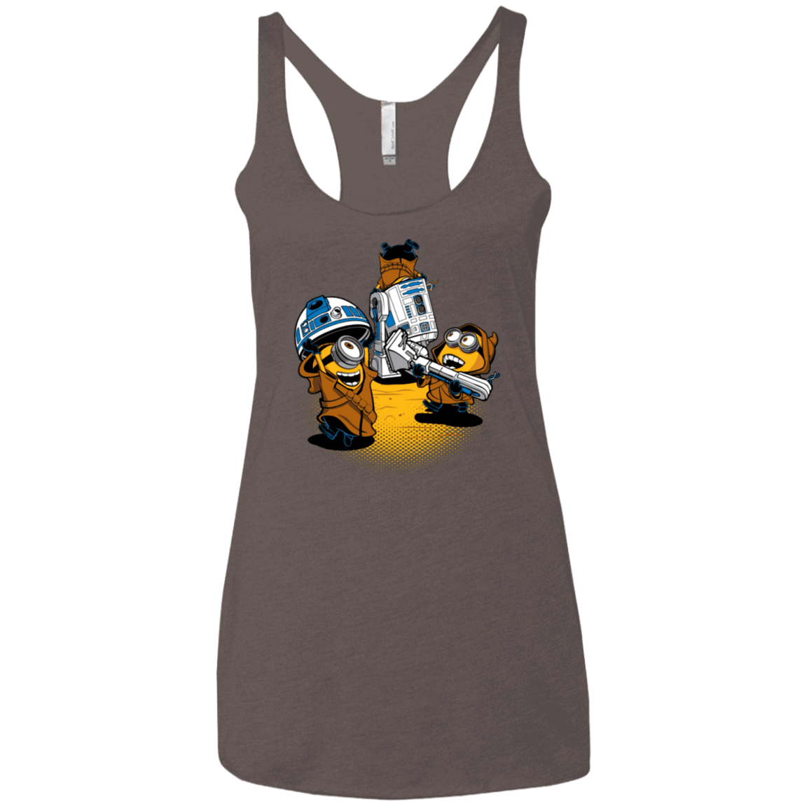 T-Shirts Macchiato / X-Small Despicable Jawas Women's Triblend Racerback Tank