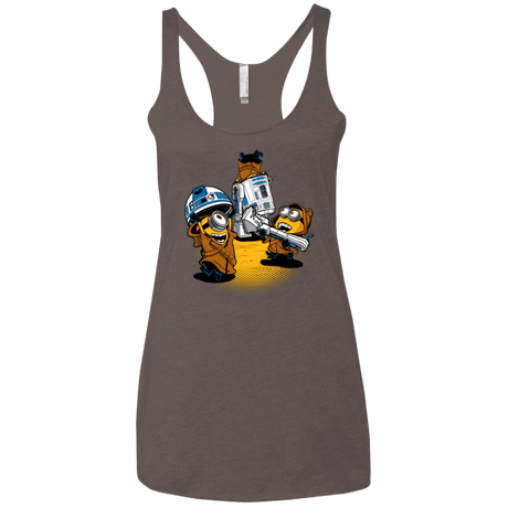 T-Shirts Macchiato / X-Small Despicable Jawas Women's Triblend Racerback Tank