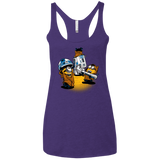 T-Shirts Purple / X-Small Despicable Jawas Women's Triblend Racerback Tank