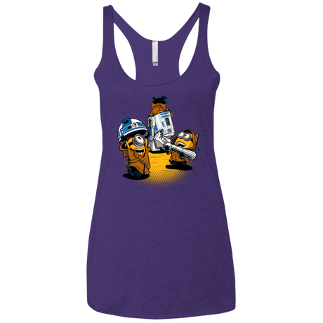 T-Shirts Purple / X-Small Despicable Jawas Women's Triblend Racerback Tank