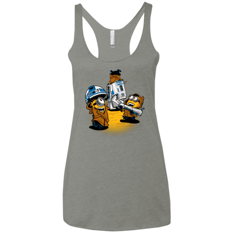 T-Shirts Venetian Grey / X-Small Despicable Jawas Women's Triblend Racerback Tank