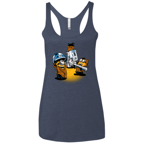 T-Shirts Vintage Navy / X-Small Despicable Jawas Women's Triblend Racerback Tank