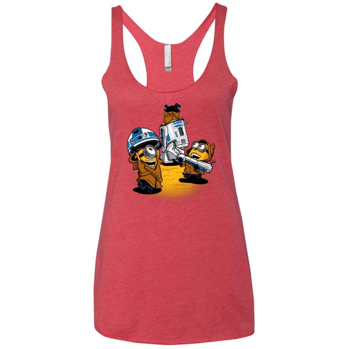 T-Shirts Vintage Red / X-Small Despicable Jawas Women's Triblend Racerback Tank