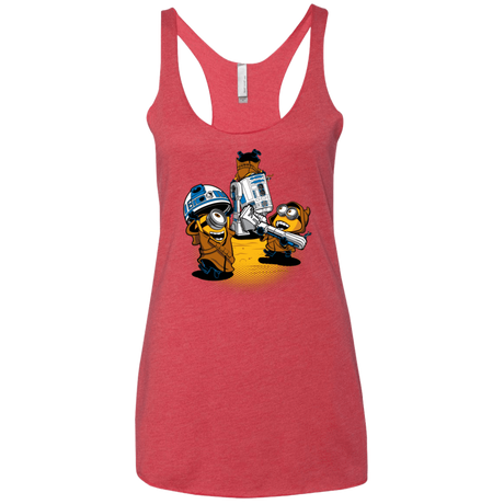 T-Shirts Vintage Red / X-Small Despicable Jawas Women's Triblend Racerback Tank
