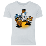 T-Shirts Heather White / YXS Despicable Jawas Youth Triblend T-Shirt