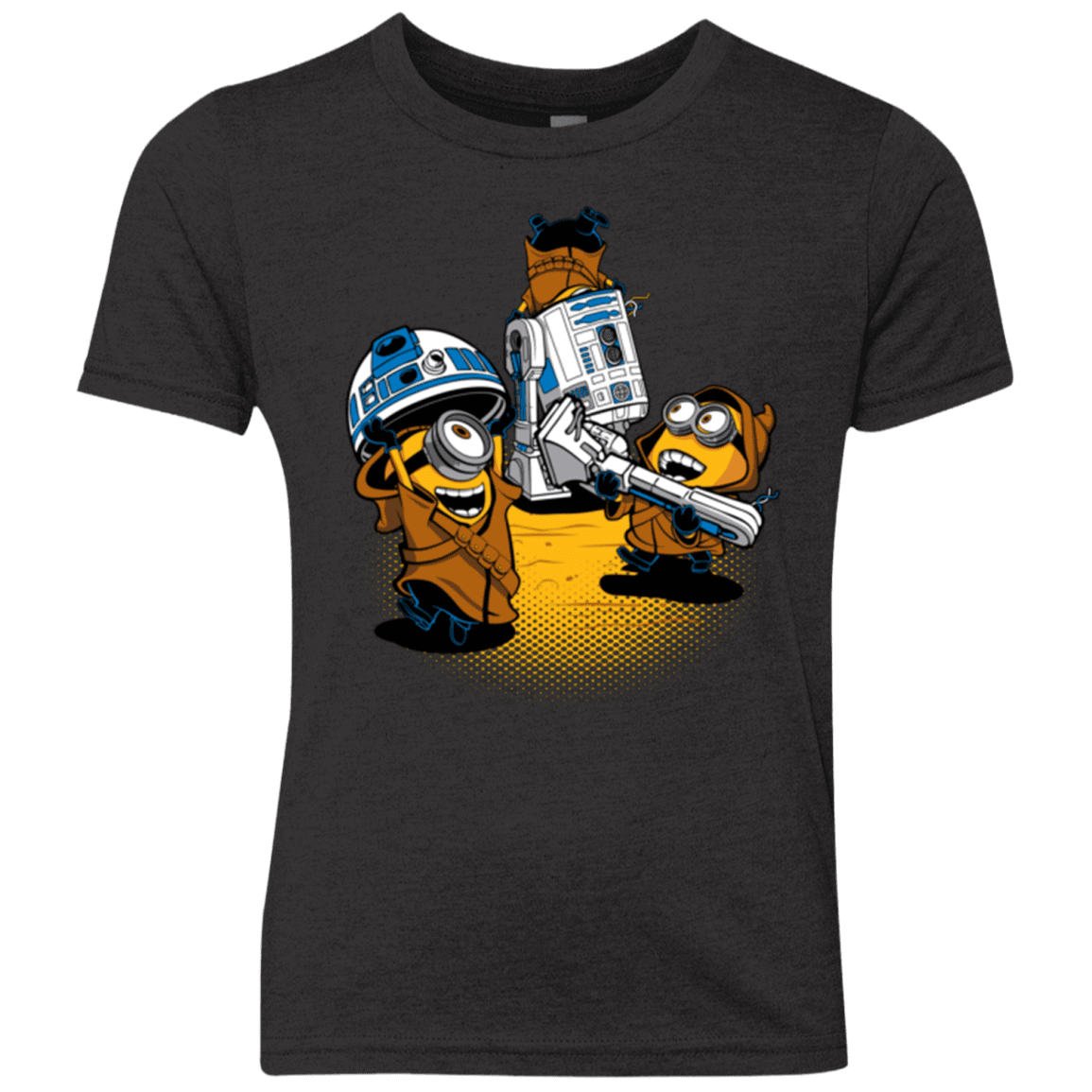 T-Shirts Vintage Black / YXS Despicable Jawas Youth Triblend T-Shirt