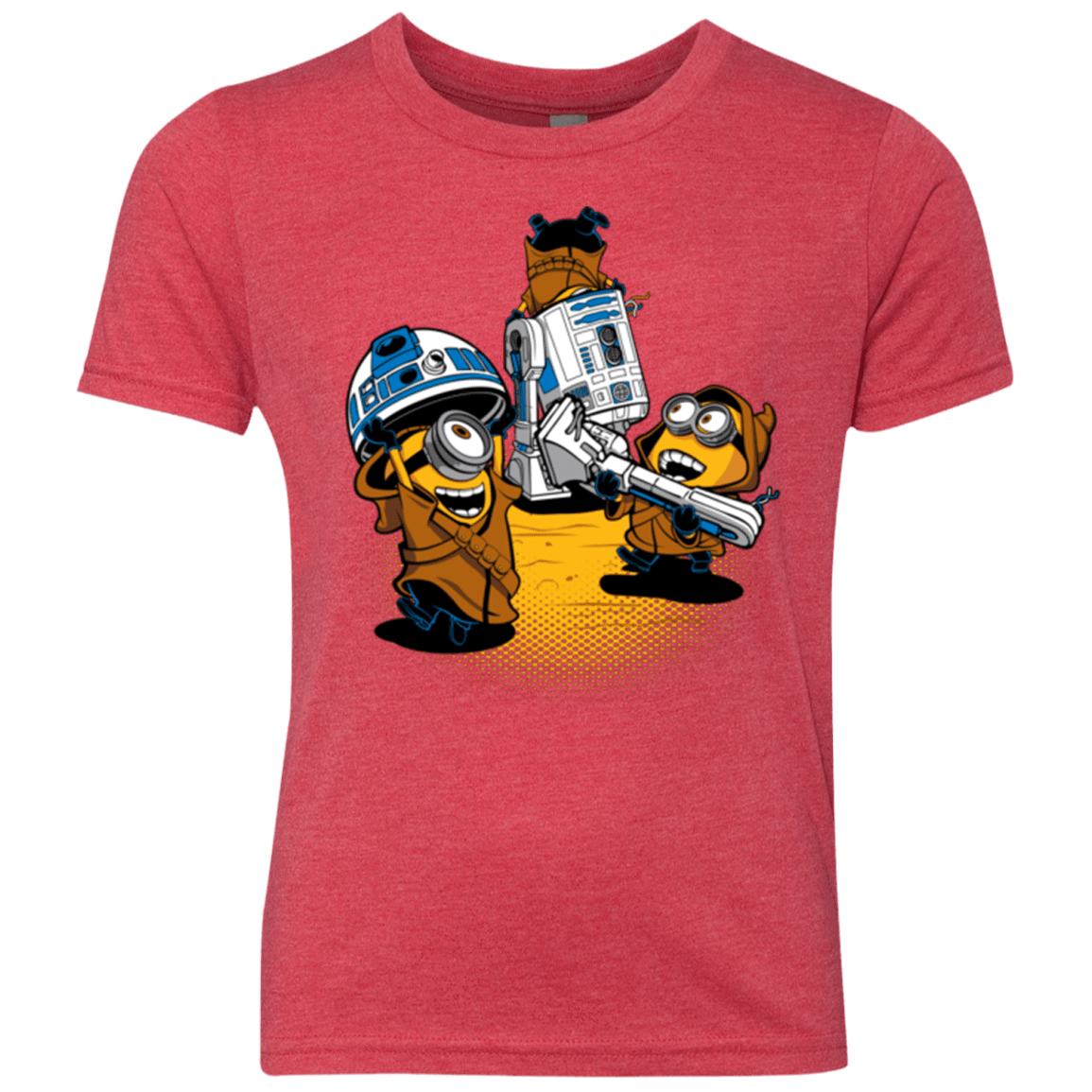 T-Shirts Vintage Red / YXS Despicable Jawas Youth Triblend T-Shirt