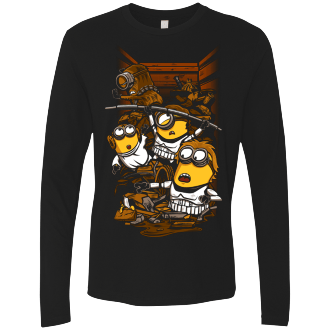 T-Shirts Black / Small Despicable Rebels Men's Premium Long Sleeve
