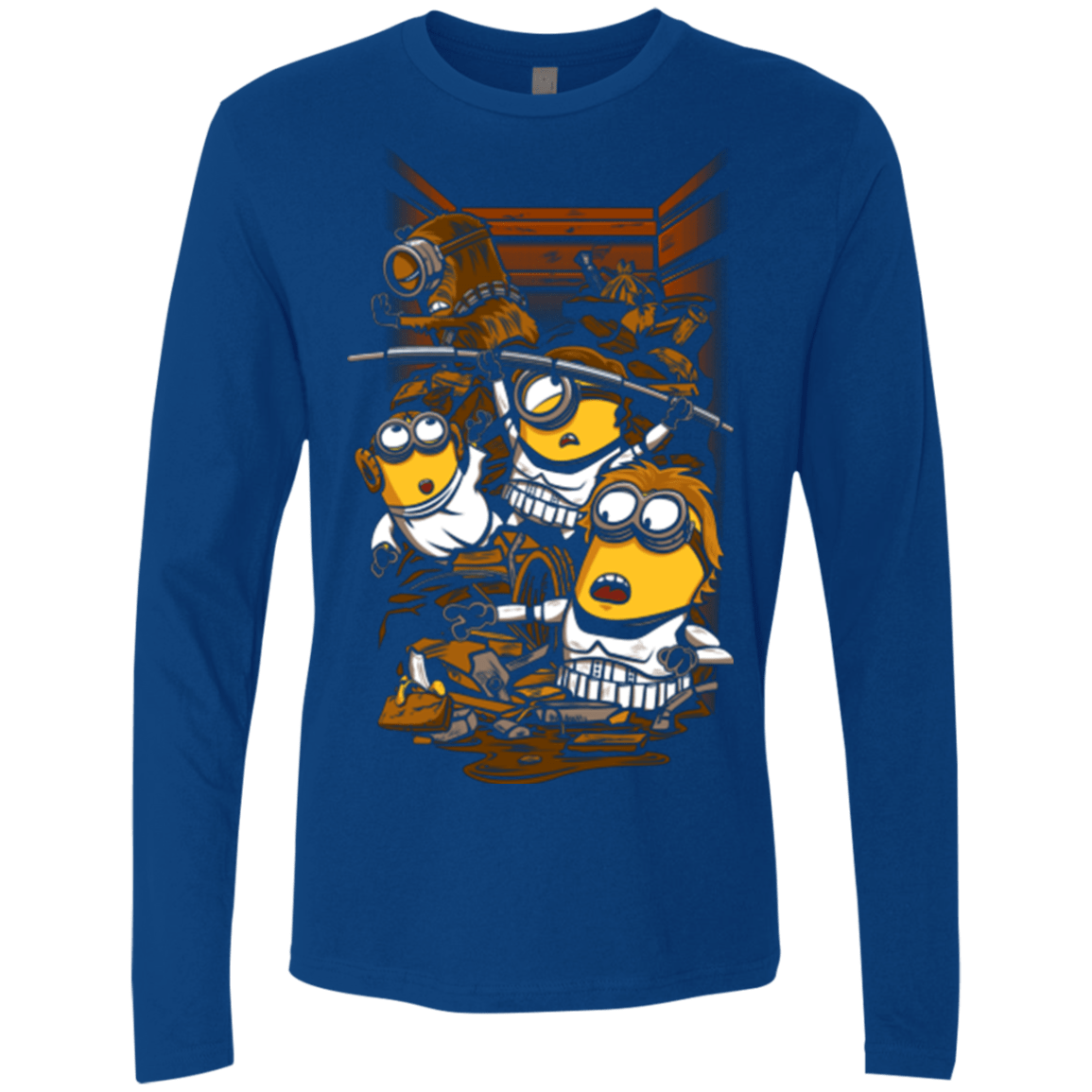T-Shirts Royal / Small Despicable Rebels Men's Premium Long Sleeve