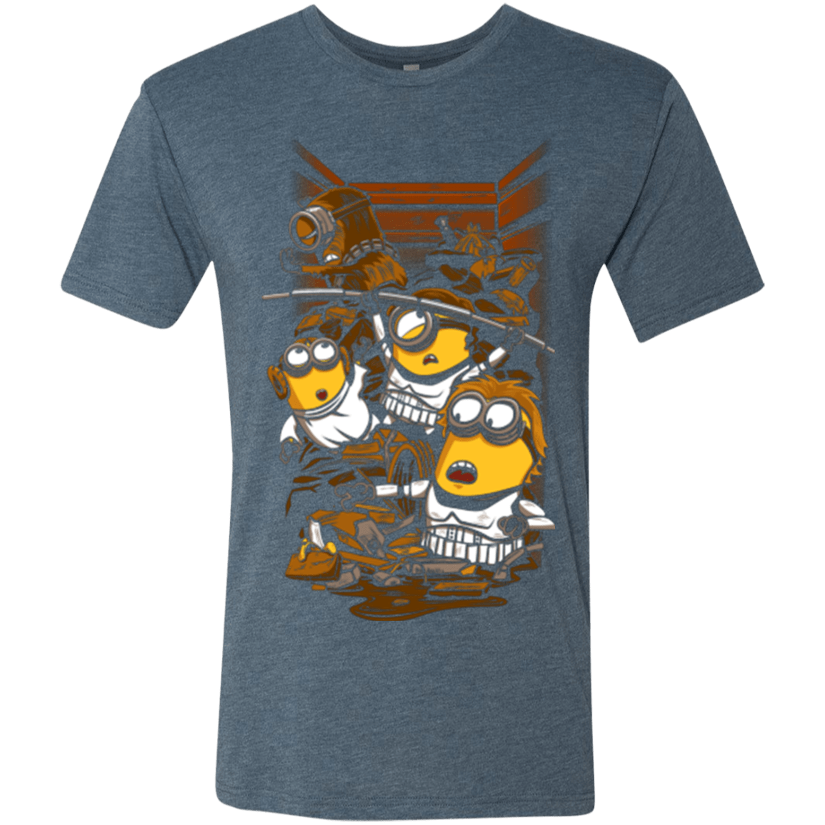 T-Shirts Indigo / Small Despicable Rebels Men's Triblend T-Shirt