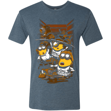 T-Shirts Indigo / Small Despicable Rebels Men's Triblend T-Shirt