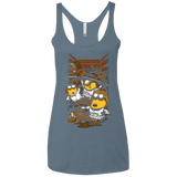T-Shirts Indigo / X-Small Despicable Rebels Women's Triblend Racerback Tank
