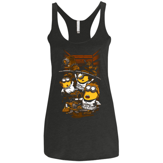 T-Shirts Vintage Black / X-Small Despicable Rebels Women's Triblend Racerback Tank