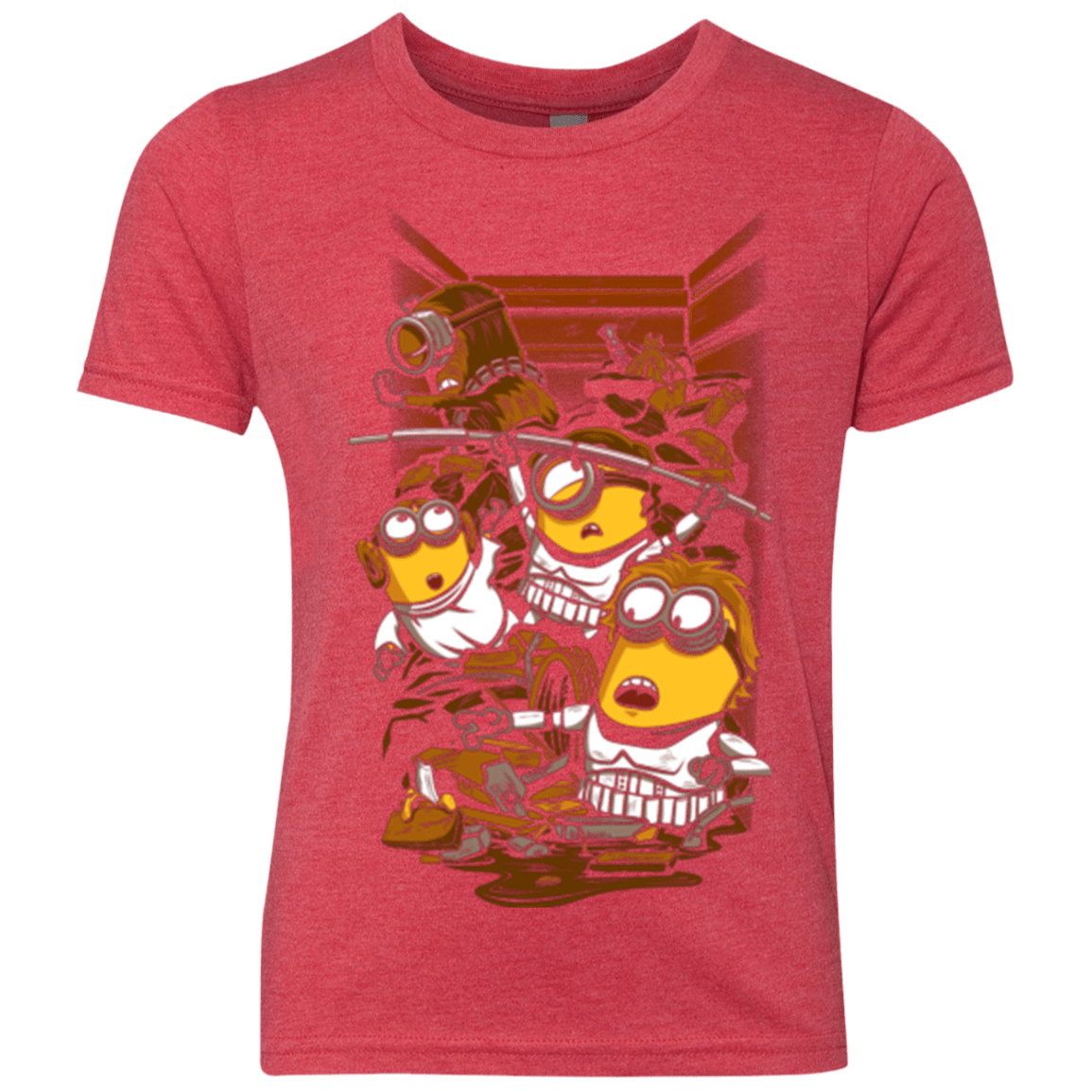 T-Shirts Vintage Red / YXS Despicable Rebels Youth Triblend T-Shirt